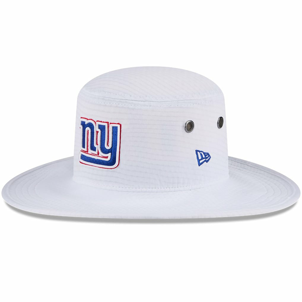 New York Giants New Era 2024 NFL Training Camp Panama Bucket Hat - White cheap