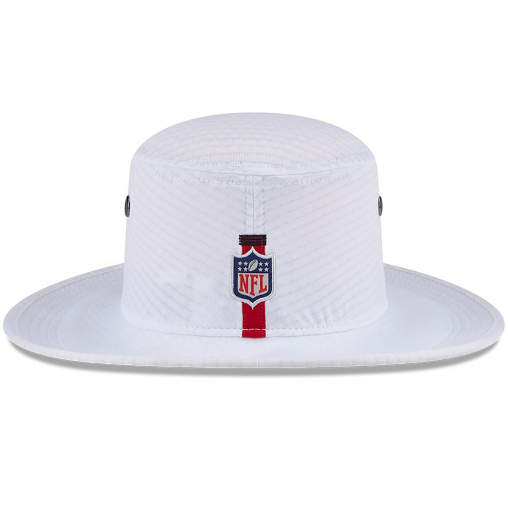 San Francisco 49ers New Era 2024 NFL Training Camp Panama Bucket Hat - White for sale