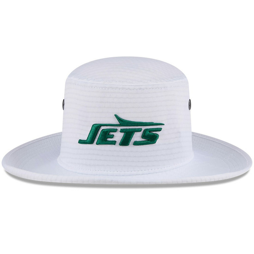 New York Jets New Era 2024 NFL Training Camp Panama Bucket Hat - White sale