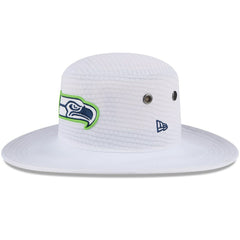 Seattle Seahawks New Era 2024 NFL Training Camp Panama Bucket Hat - White outlet
