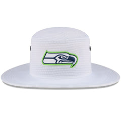 Seattle Seahawks New Era 2024 NFL Training Camp Panama Bucket Hat - White outlet