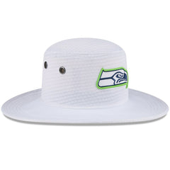 Seattle Seahawks New Era 2024 NFL Training Camp Panama Bucket Hat - White outlet