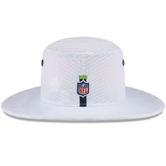 Seattle Seahawks New Era 2024 NFL Training Camp Panama Bucket Hat - White outlet