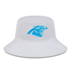 Carolina Panthers New Era 2024 NFL Training Camp Stretch Bucket Hat - White on sale