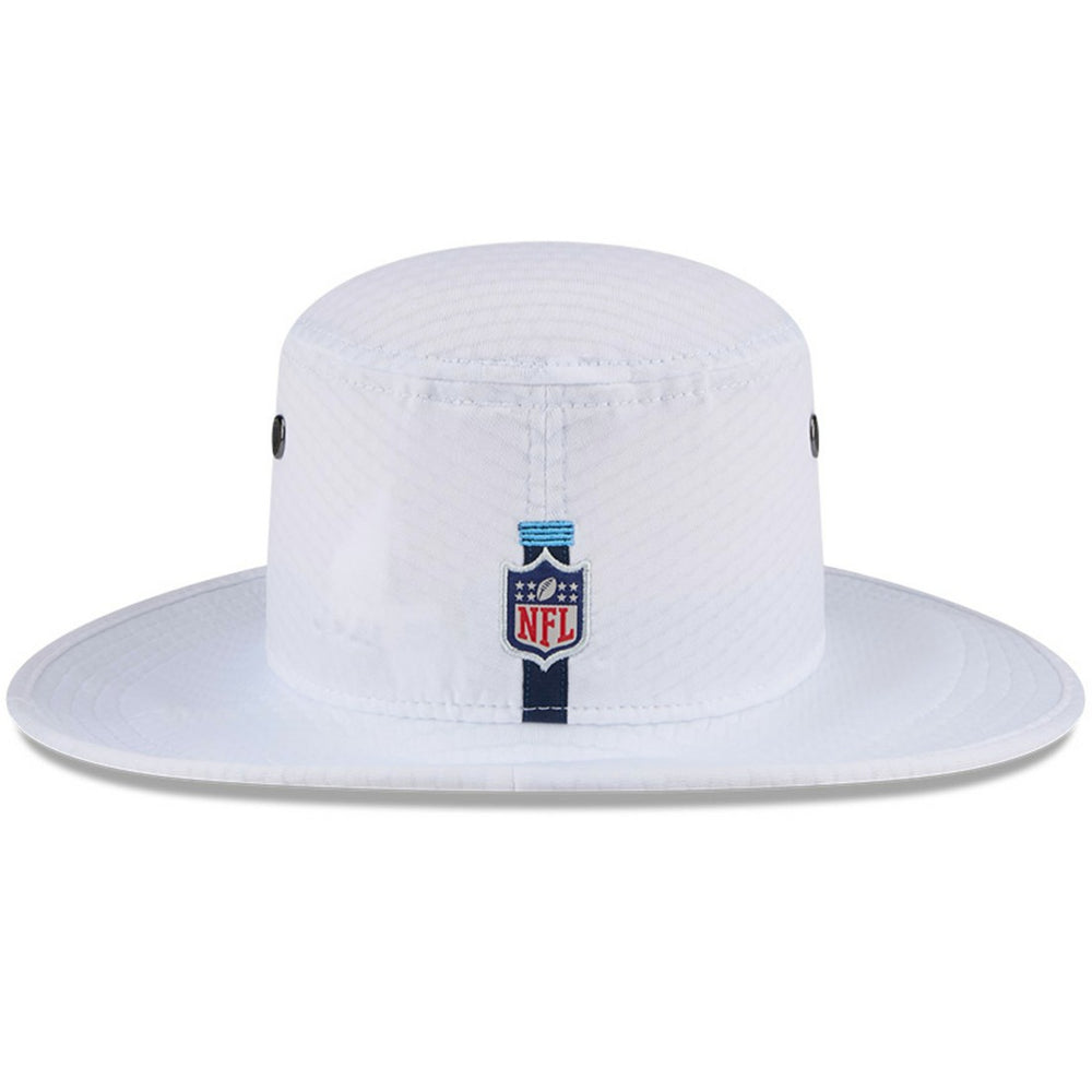 Tennessee Titans New Era 2024 NFL Training Camp Panama Bucket Hat - White discount