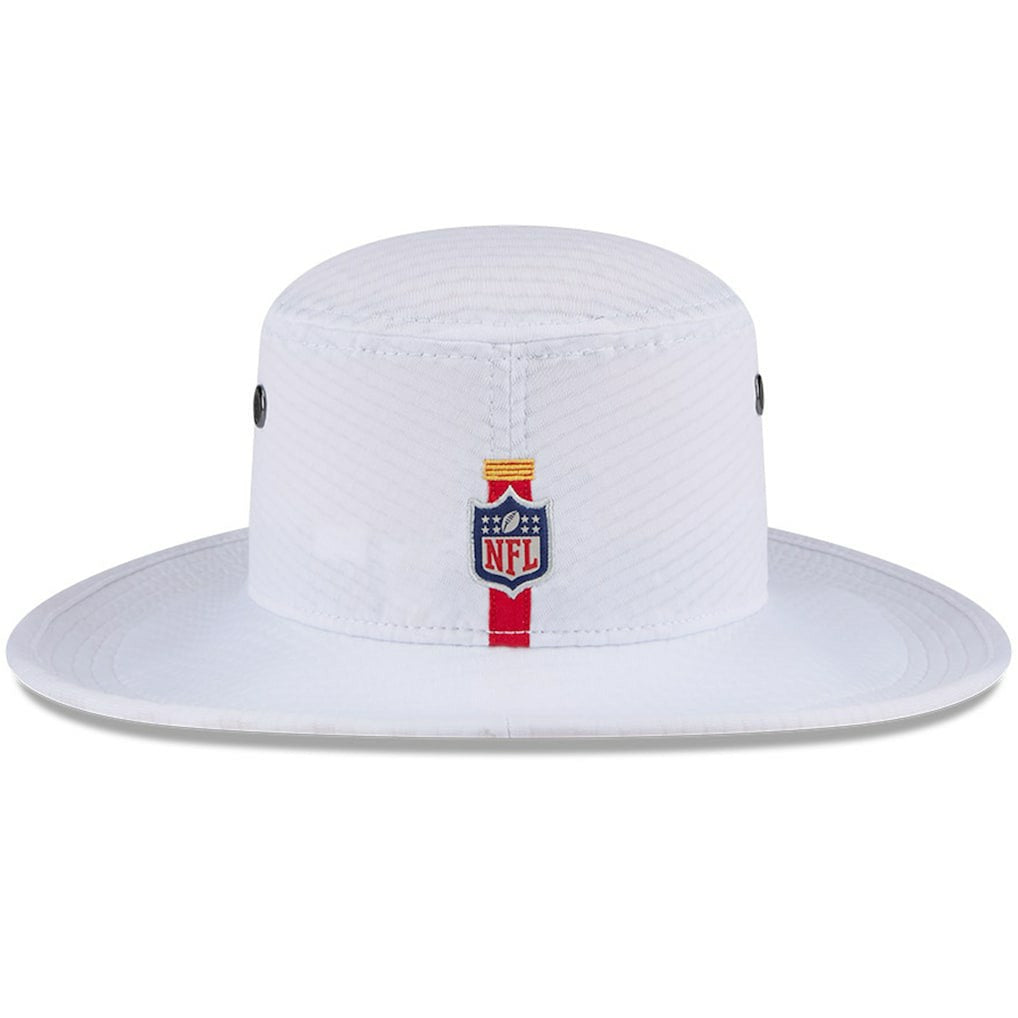 Kansas City Chiefs New Era 2024 NFL Training Camp Panama Bucket Hat - White on sale