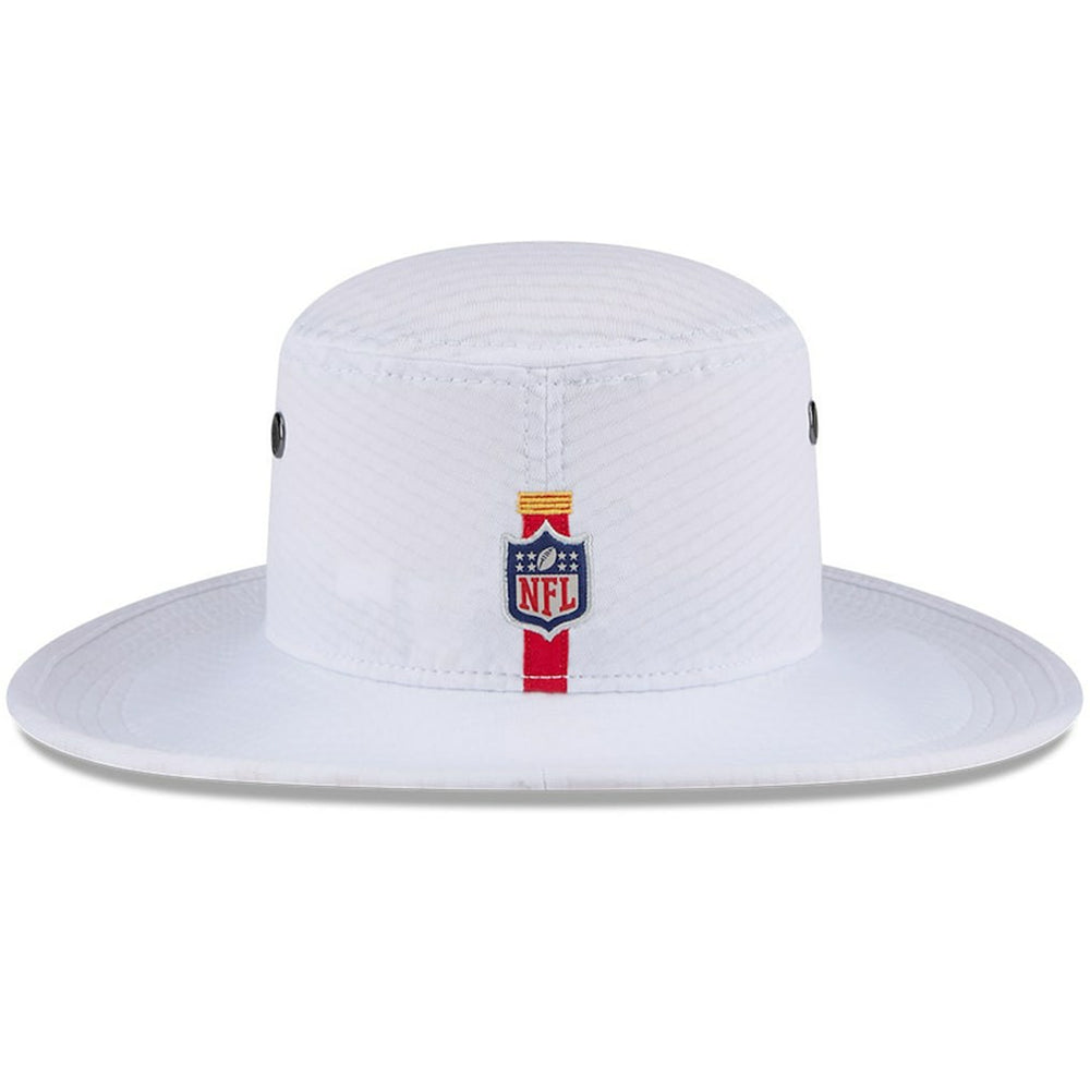 Kansas City Chiefs New Era 2024 NFL Training Camp Panama Bucket Hat - White on sale