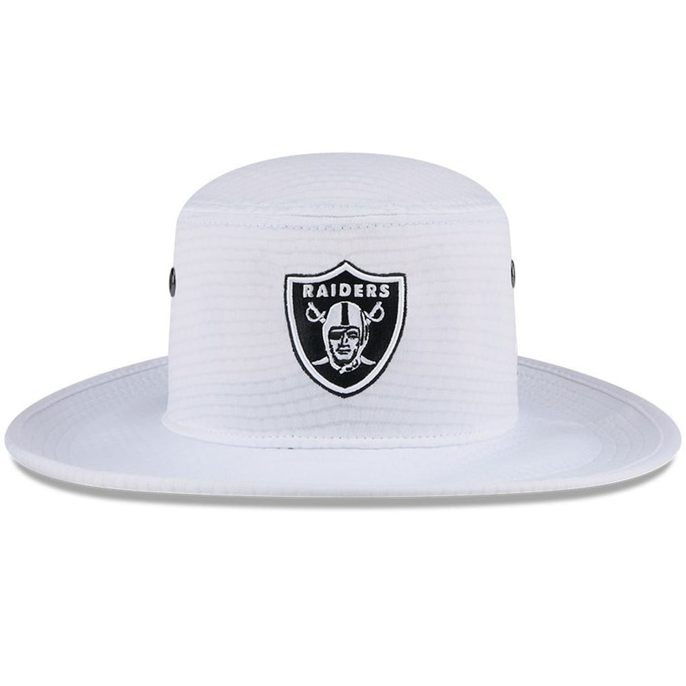Las Vegas Raiders New Era 2024 NFL Training Camp Panama Bucket Hat - White discount