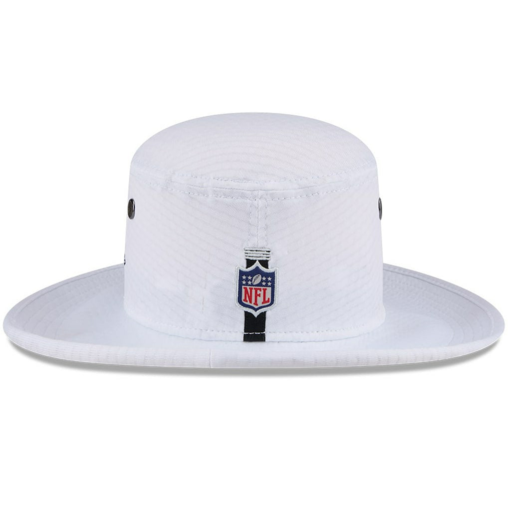 Las Vegas Raiders New Era 2024 NFL Training Camp Panama Bucket Hat - White discount