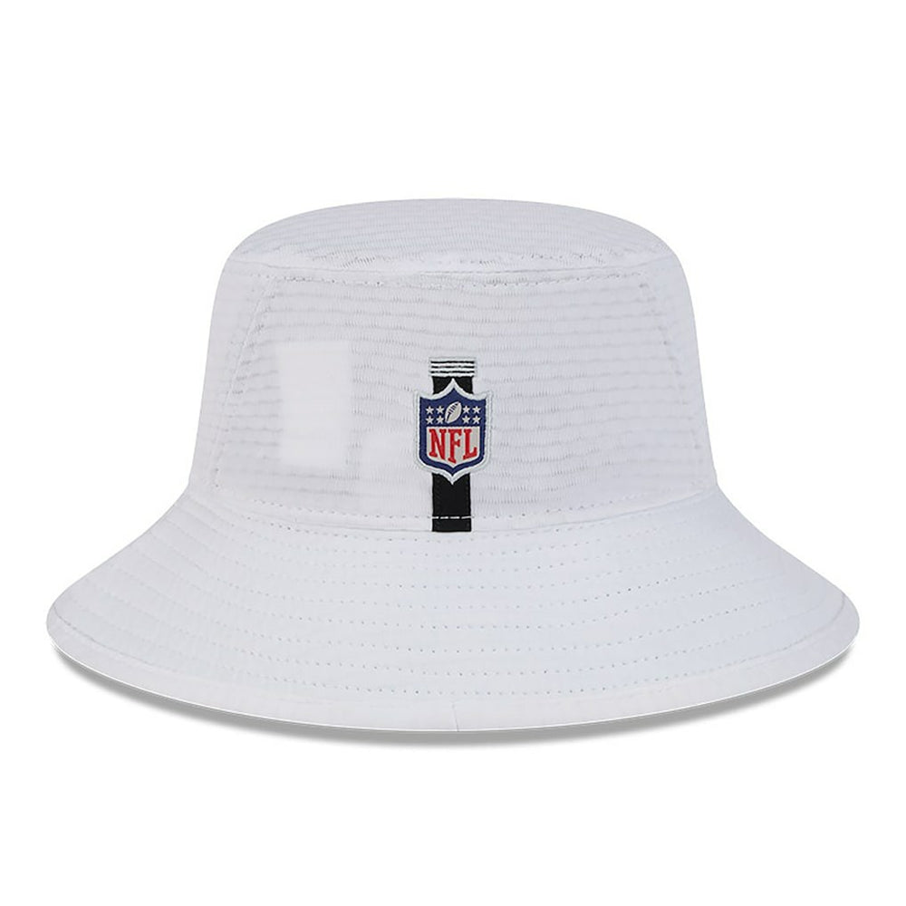 Las Vegas Raiders New Era 2024 NFL Training Camp Stretch Bucket Hat - White for sale
