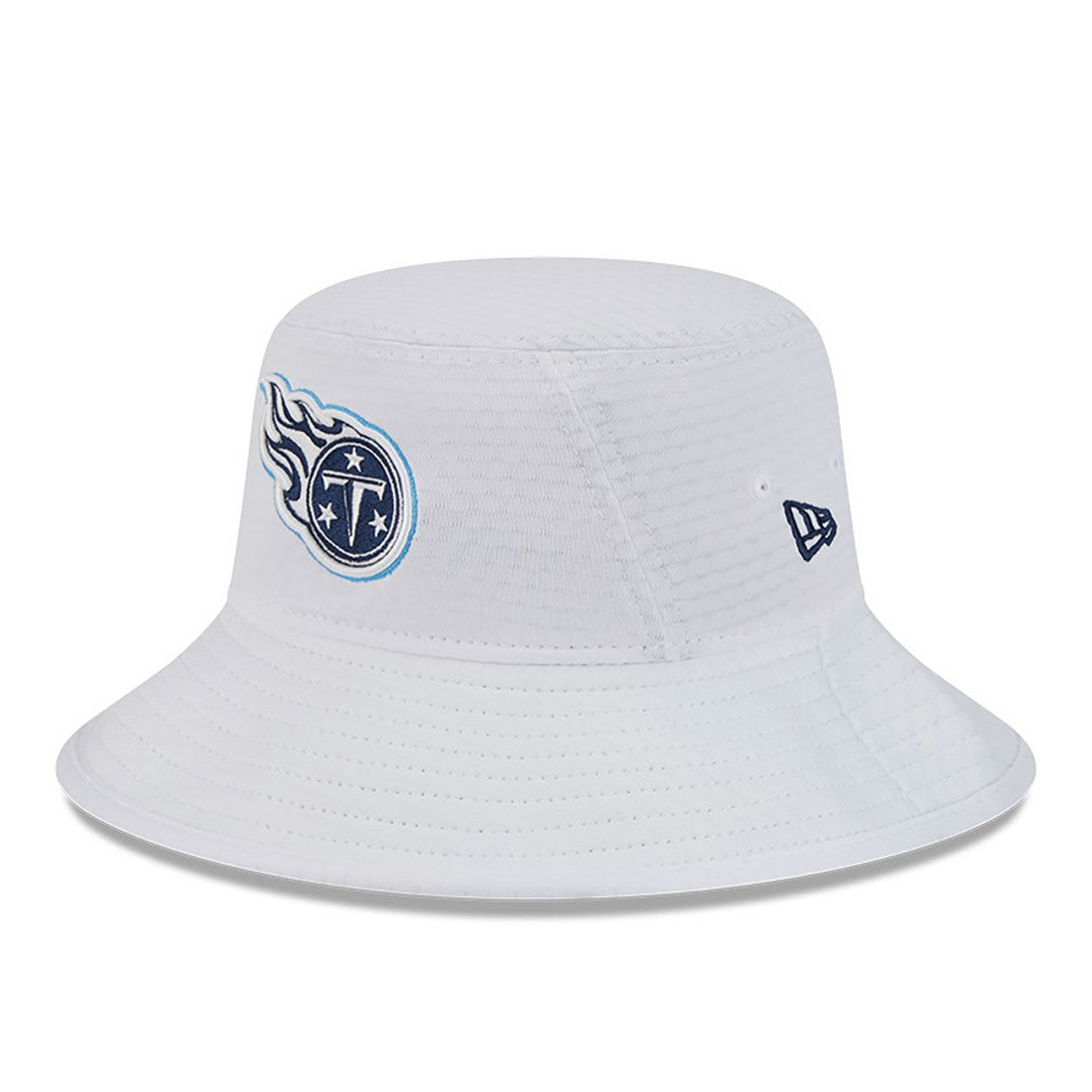 Tennessee Titans New Era 2024 NFL Training Camp Stretch Bucket Hat - White for sale
