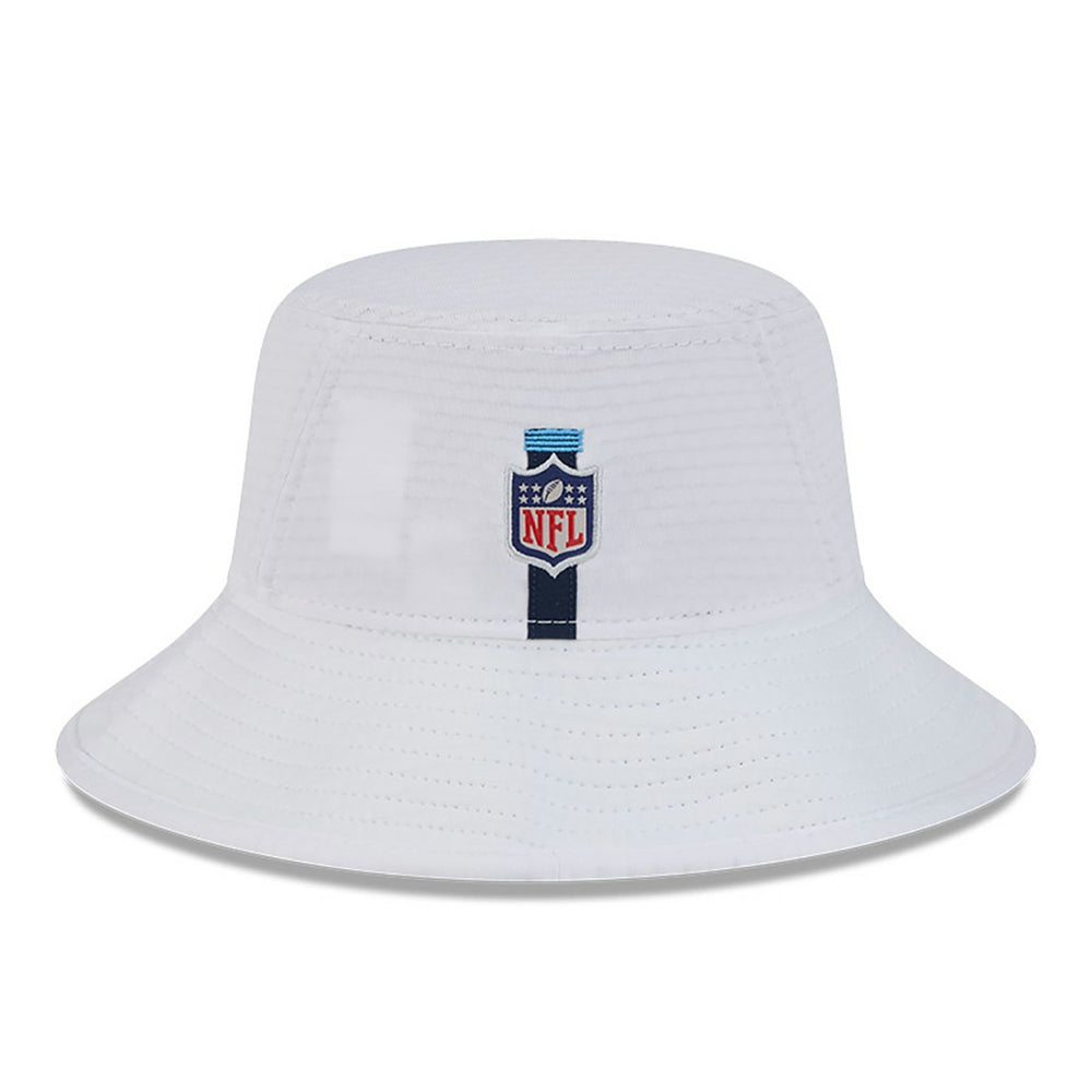 Tennessee Titans New Era 2024 NFL Training Camp Stretch Bucket Hat - White for sale