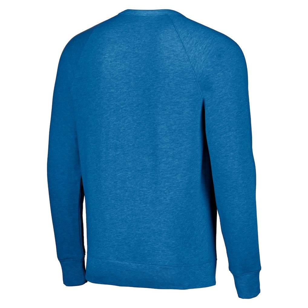 Buffalo Bills Homage Unisex Holiday Raglan Tri-Blend Pullover Sweatshirt - Royal sale