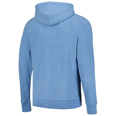 Detroit Lions Homage Unisex Holiday Raglan Tri-Blend Pullover Hoodie - Light Blue cheap