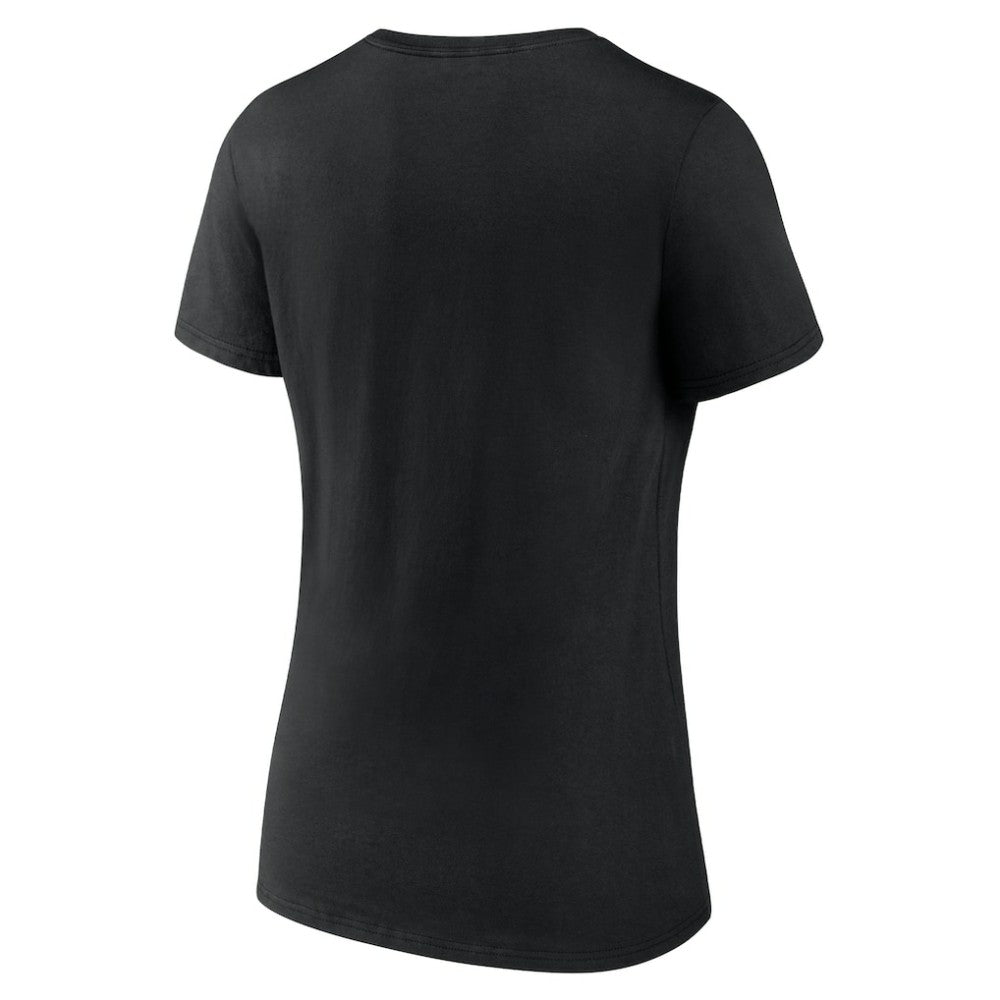 Vegas Golden Knights Fanatics Women's 2024 NHL Winter Classic V-Neck T-Shirt Black