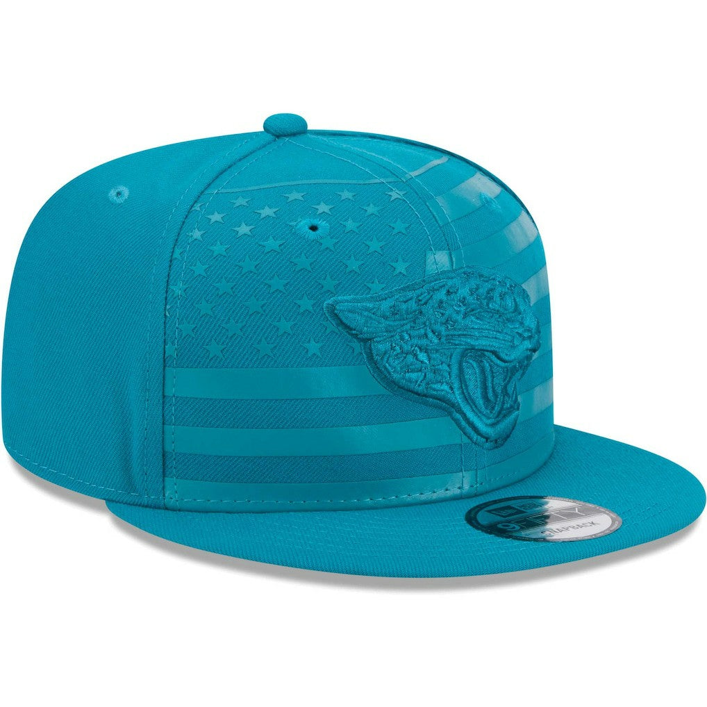Jacksonville Jaguars New Era Independent 9FIFTY Snapback Hat - Teal online