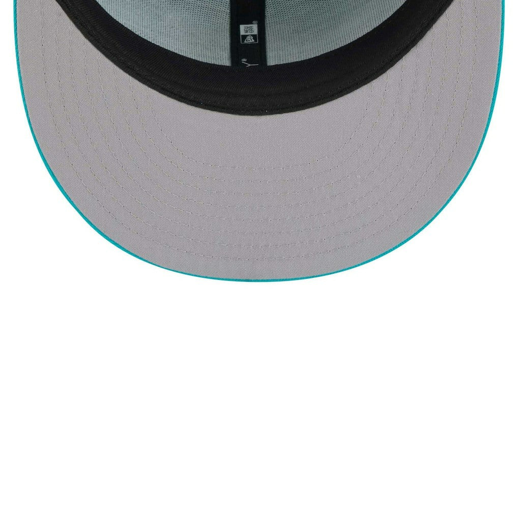 Miami Dolphins New Era Independent 9FIFTY Snapback Hat - Aqua sale