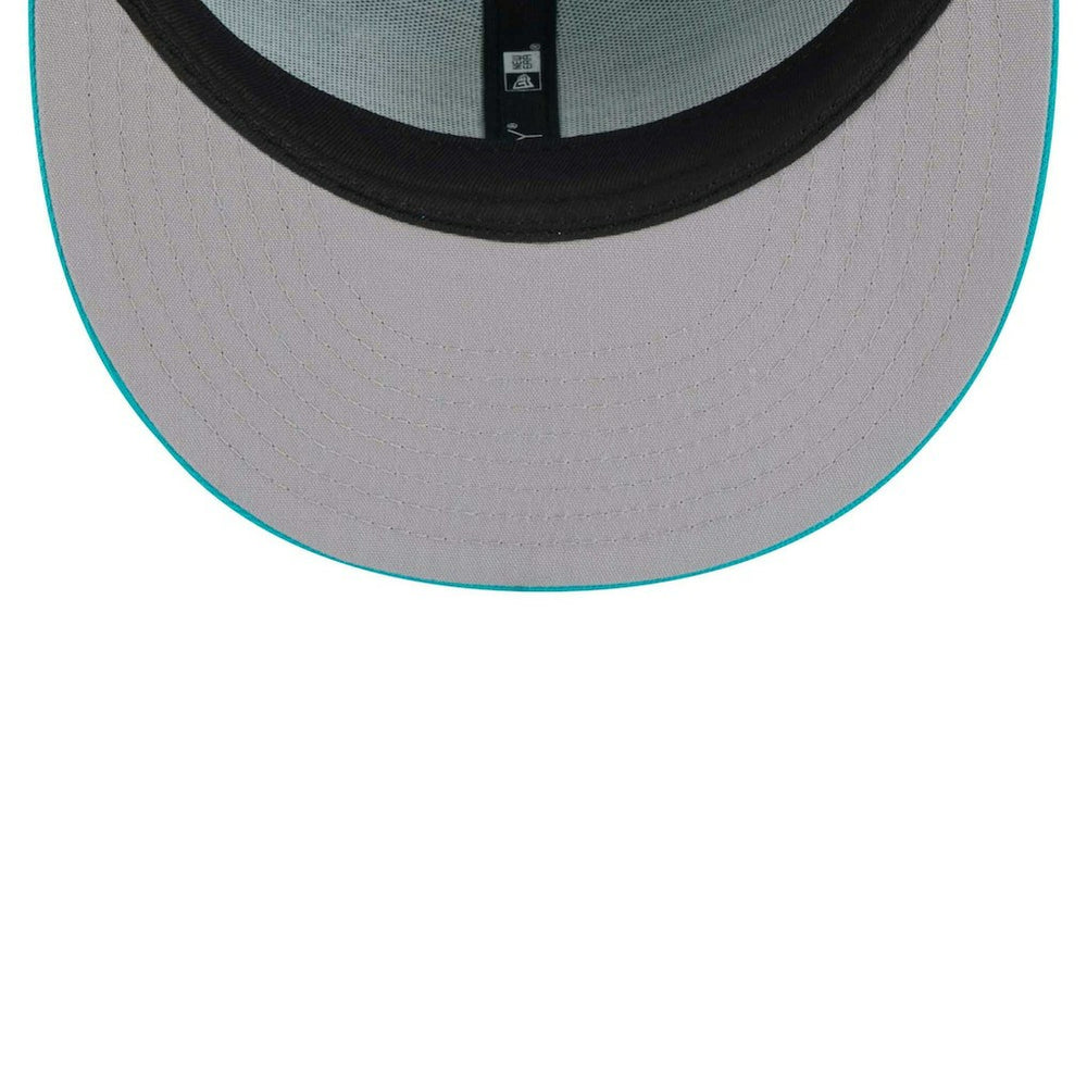 Miami Dolphins New Era Independent 9FIFTY Snapback Hat - Aqua sale