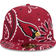 Arizona Cardinals New Era Paisley 59FIFTY Fitted Hat - Cardinal sale