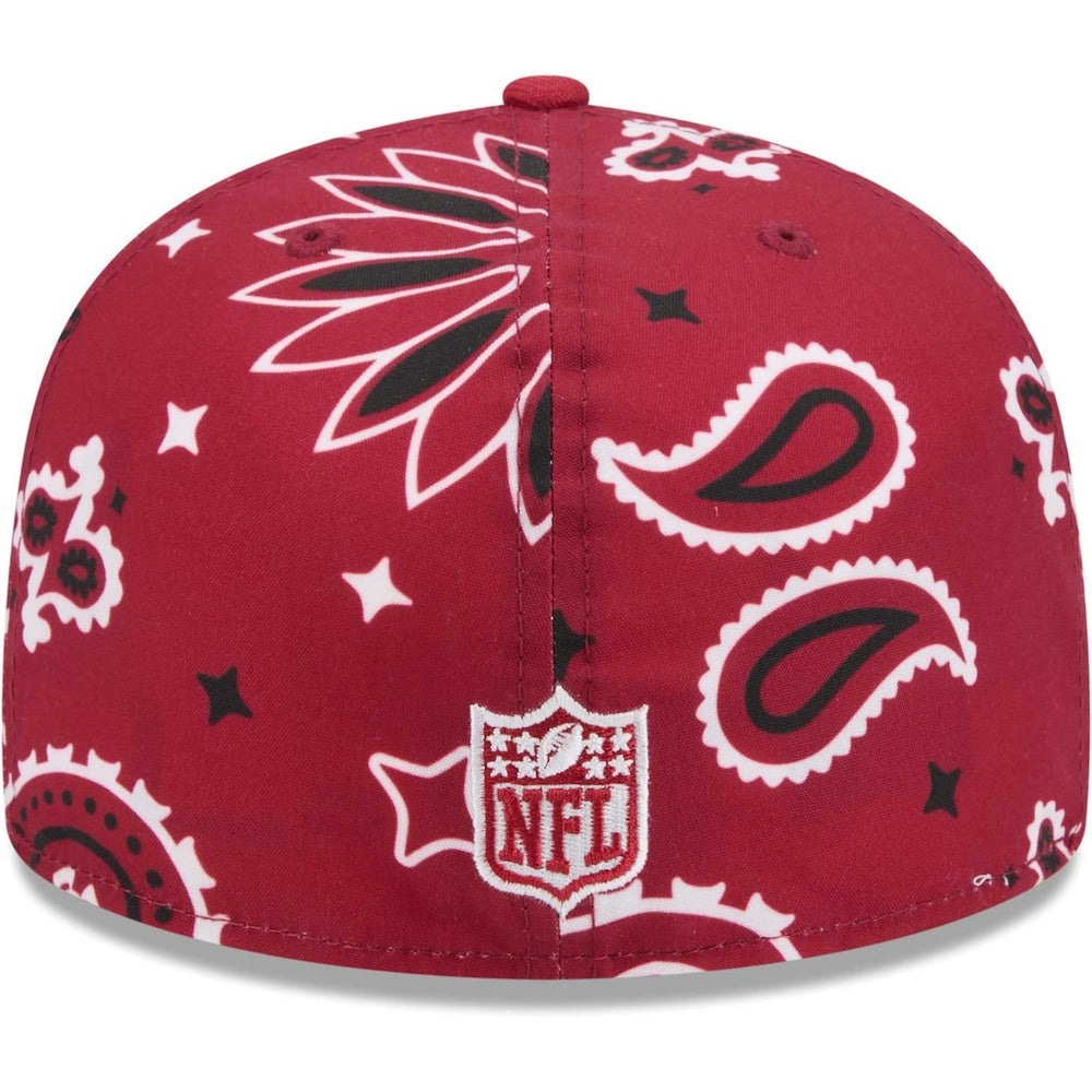 Arizona Cardinals New Era Paisley 59FIFTY Fitted Hat - Cardinal sale