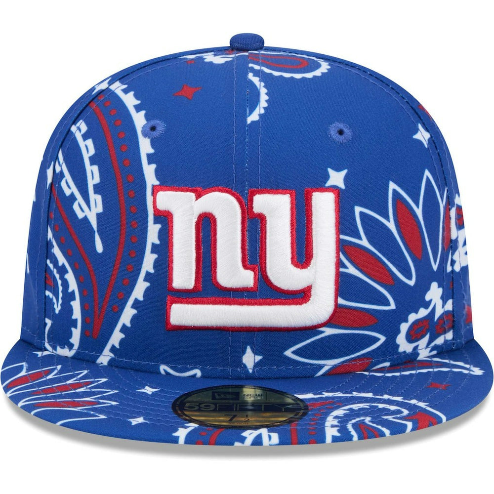 New York Giants New Era Paisley 59FIFTY Fitted Hat - Royal online
