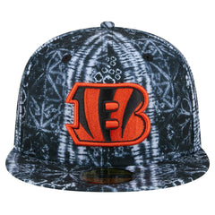 Cincinnati Bengals New Era Shibori 59FIFTY Fitted Hat - Black cheap