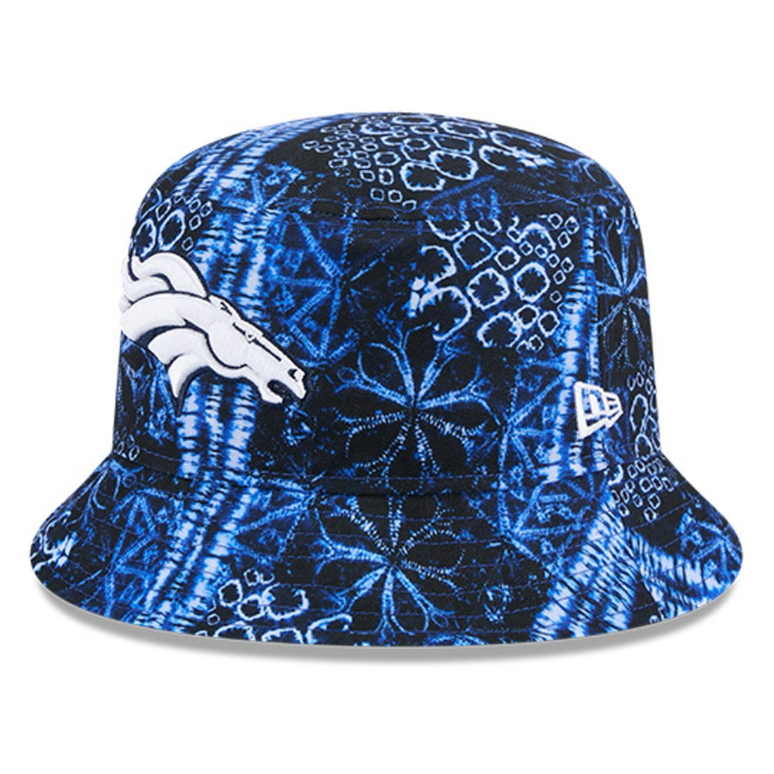 Denver Broncos New Era Shibori Bucket Hat - Navy discount