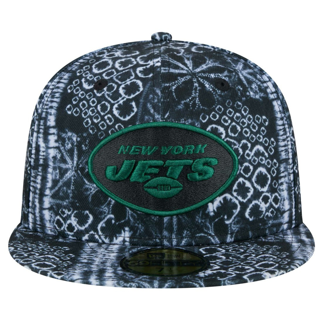 New York Jets New Era Shibori 59FIFTY Fitted Hat - Black for sale