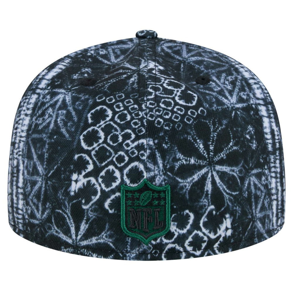 New York Jets New Era Shibori 59FIFTY Fitted Hat - Black for sale