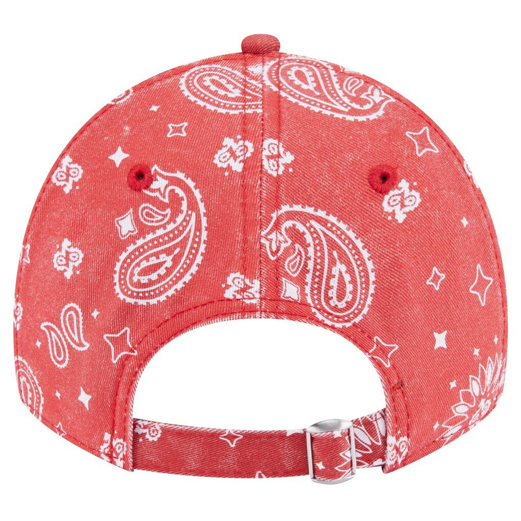 San Francisco 49ers New Era Women's Paisley 9TWENTY Adjustable Hat - Scarlet sale