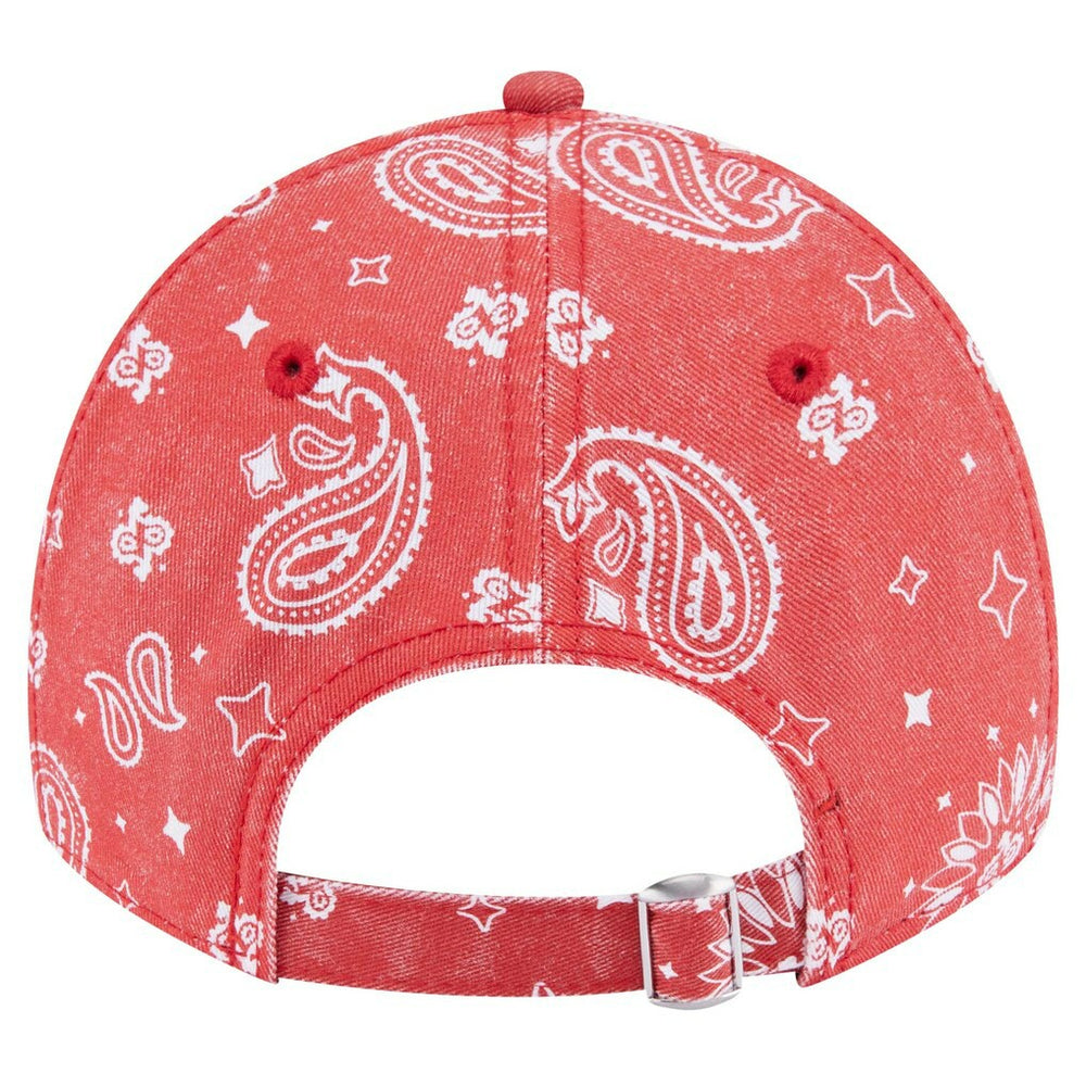 San Francisco 49ers New Era Women's Paisley 9TWENTY Adjustable Hat - Scarlet sale