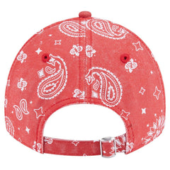 San Francisco 49ers New Era Women's Paisley 9TWENTY Adjustable Hat - Scarlet sale
