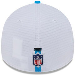 Carolina Panthers New Era 2024 NFL Training Camp 39THIRTY Flex Hat - White/Blue discount