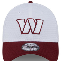 Washington Commanders New Era 2024 NFL Training Camp 39THIRTY Flex Hat - White/Burgundy outlet