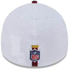 Washington Commanders New Era 2024 NFL Training Camp 39THIRTY Flex Hat - White/Burgundy outlet