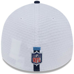Tennessee Titans New Era 2024 NFL Training Camp 39THIRTY Flex Hat - White/Navy outlet