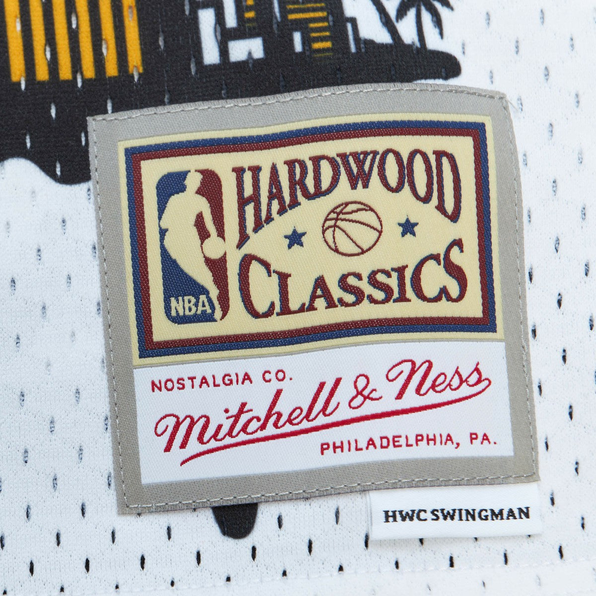 Miami Heat x Tats Cru Hardwood Classics Fashion Jersey - White | Mitchell & Ness shop