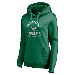 Philadelphia Eagles Women's Gridiron Classics Vintage Arch Pullover Hoodie - Kelly Green online