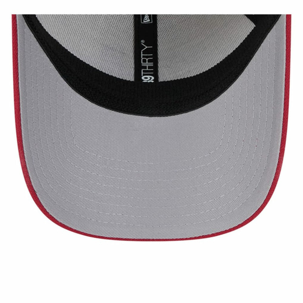 Washington Nationals 2024 Fourth of July 39THIRTY Flex Hat - Khaki/Red | New Era