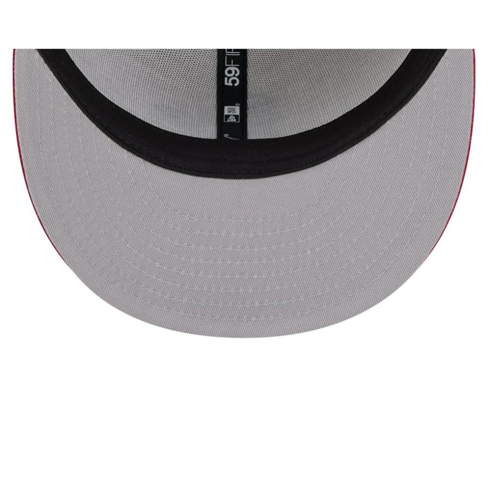 Athletics 2024 Fourth of July 59FIFTY Fitted Hat - Khaki/Red | New Era
