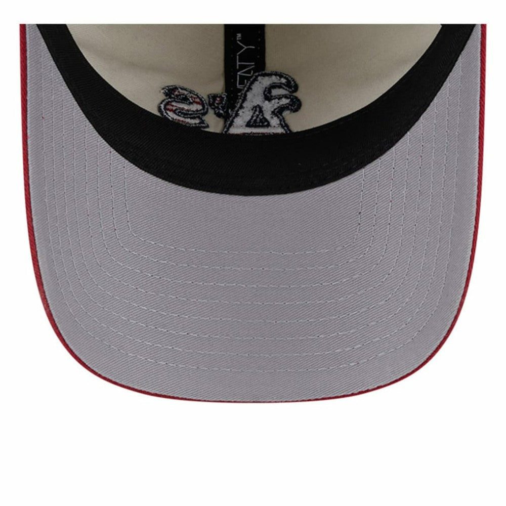 Athletics 2024 Fourth of July 9TWENTY Adjustable Hat - Khaki/Red | New Era