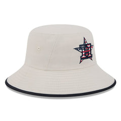 Houston Astros 2024 Fourth of July Bucket Hat - Khaki | New Era