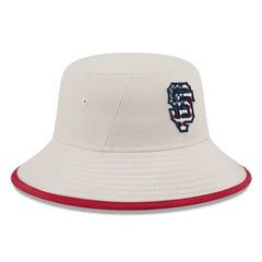 San Francisco Giants 2024 Fourth of July Bucket Hat - Khaki | New Era