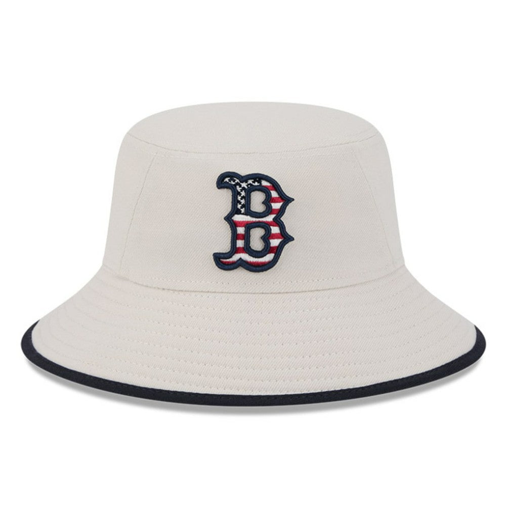 Boston Red Sox 2024 Fourth of July Bucket Hat - Khaki | New Era
