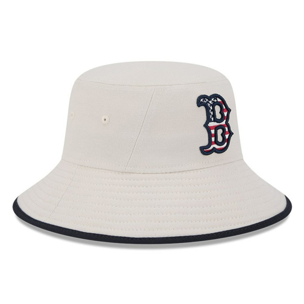 Boston Red Sox 2024 Fourth of July Bucket Hat - Khaki | New Era