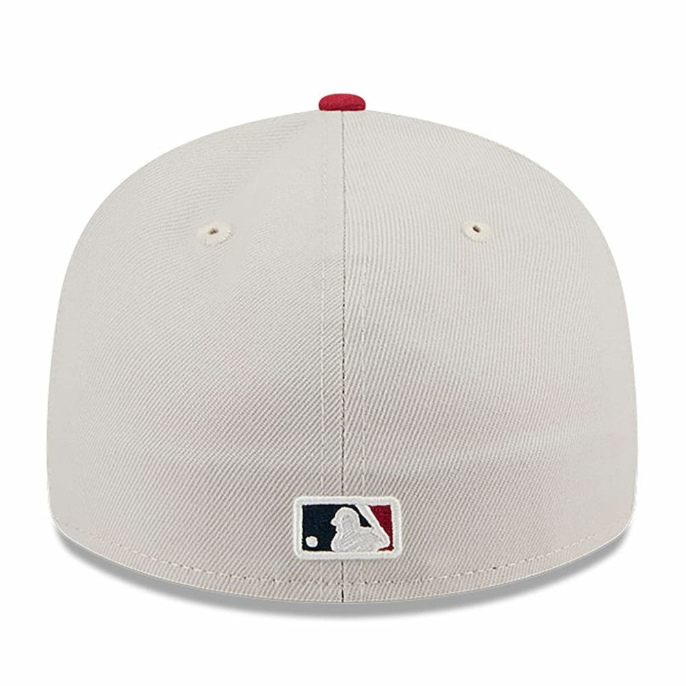 Chicago White Sox 2024 Fourth of July Low Profile 59FIFTY Fitted Hat - Khaki/Red | New Era