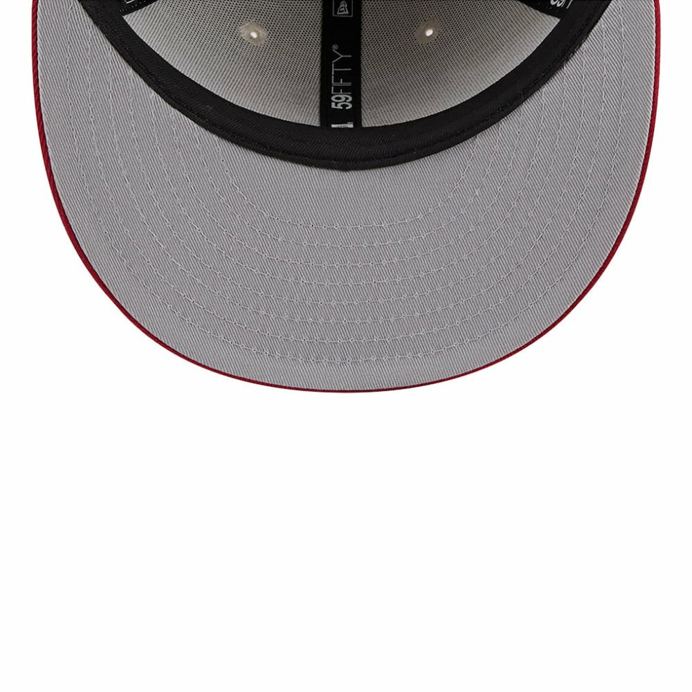 Pittsburgh Pirates 2024 Fourth of July Low Profile 59FIFTY Fitted Hat - Khaki/Red | New Era