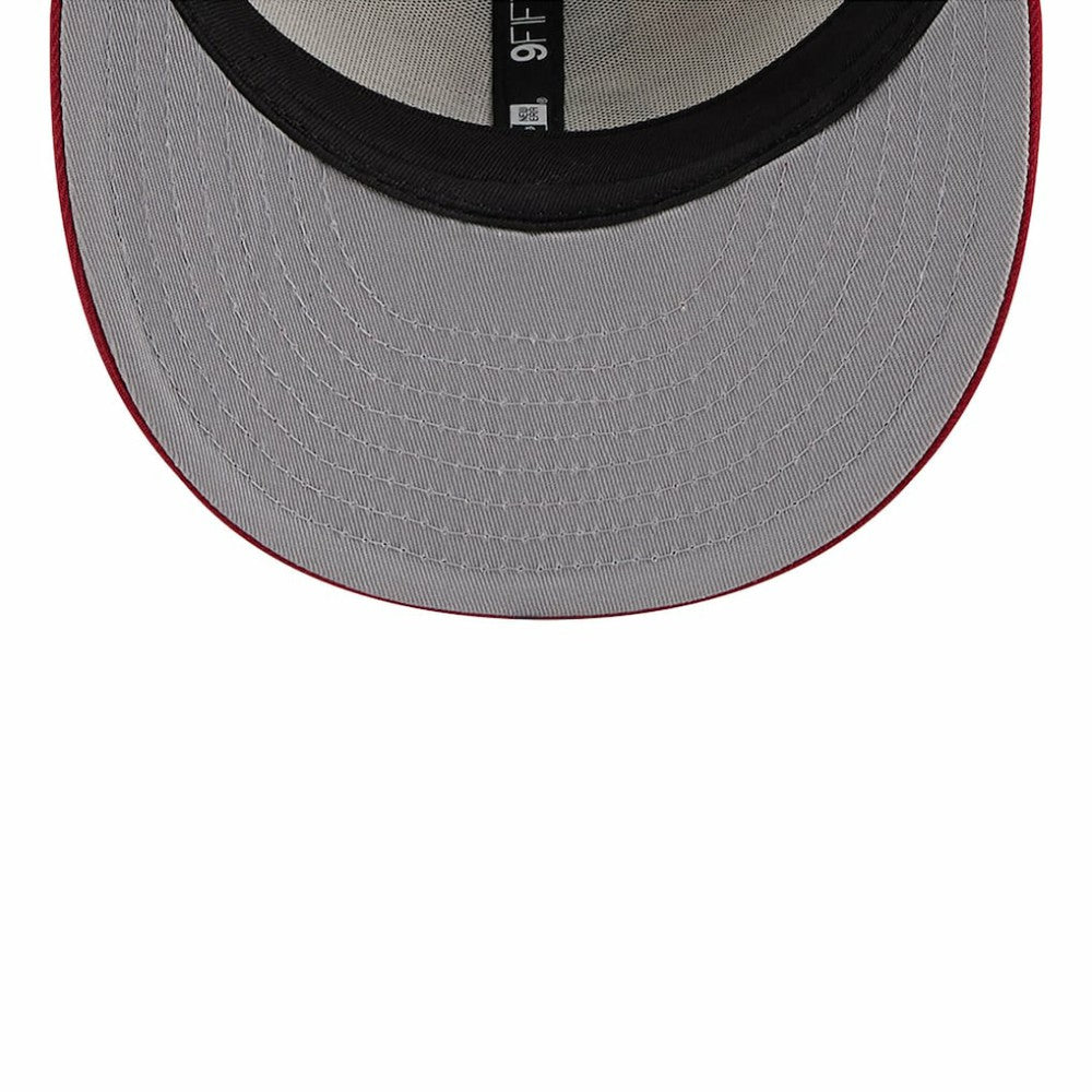 Chicago White Sox 2024 Fourth of July Trucker Low Profile 9FIFTY Snapback Hat - Khaki/Red | New Era