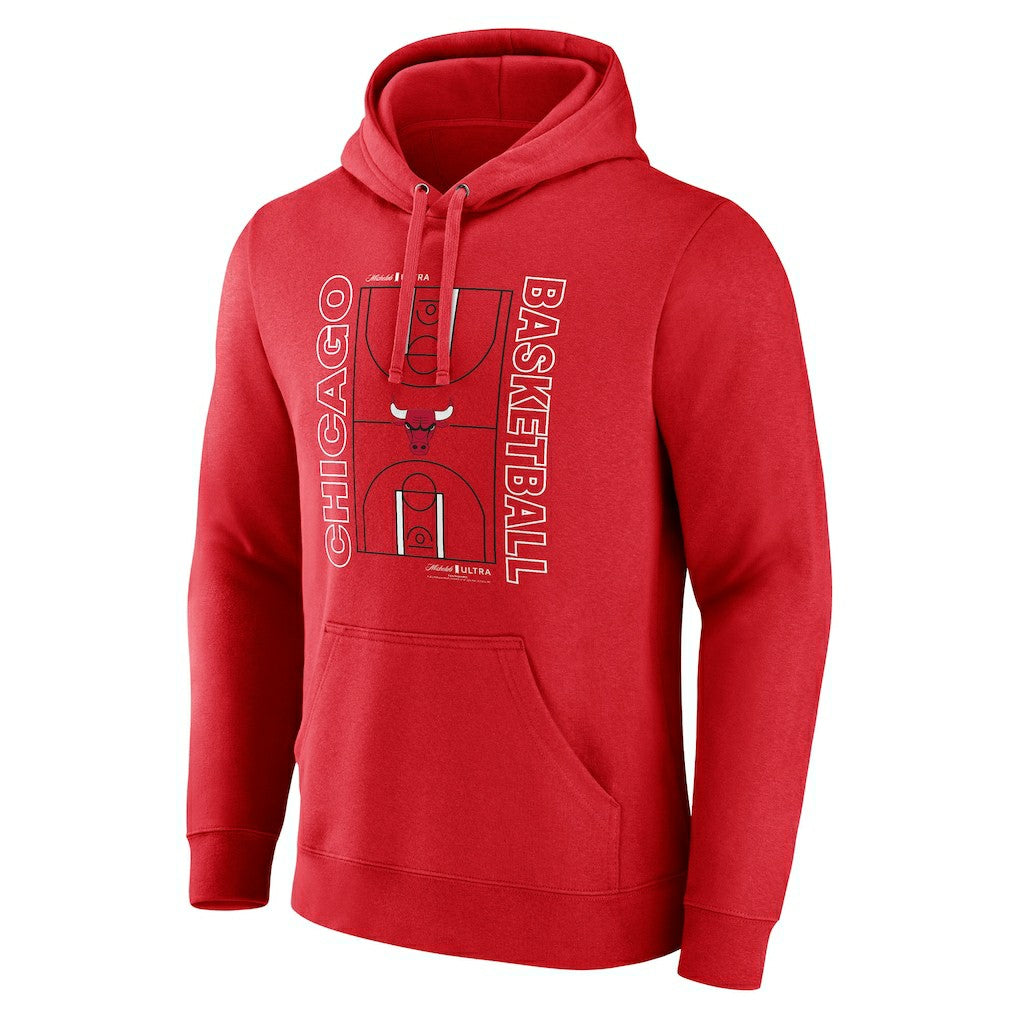 Chicago Bulls Michelob Ultra Full Court Pullover Hoodie - Red for sale