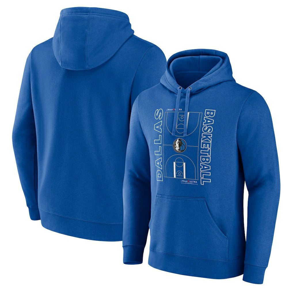 Dallas Mavericks Michelob Ultra Full Court Pullover Hoodie - Blue on sale